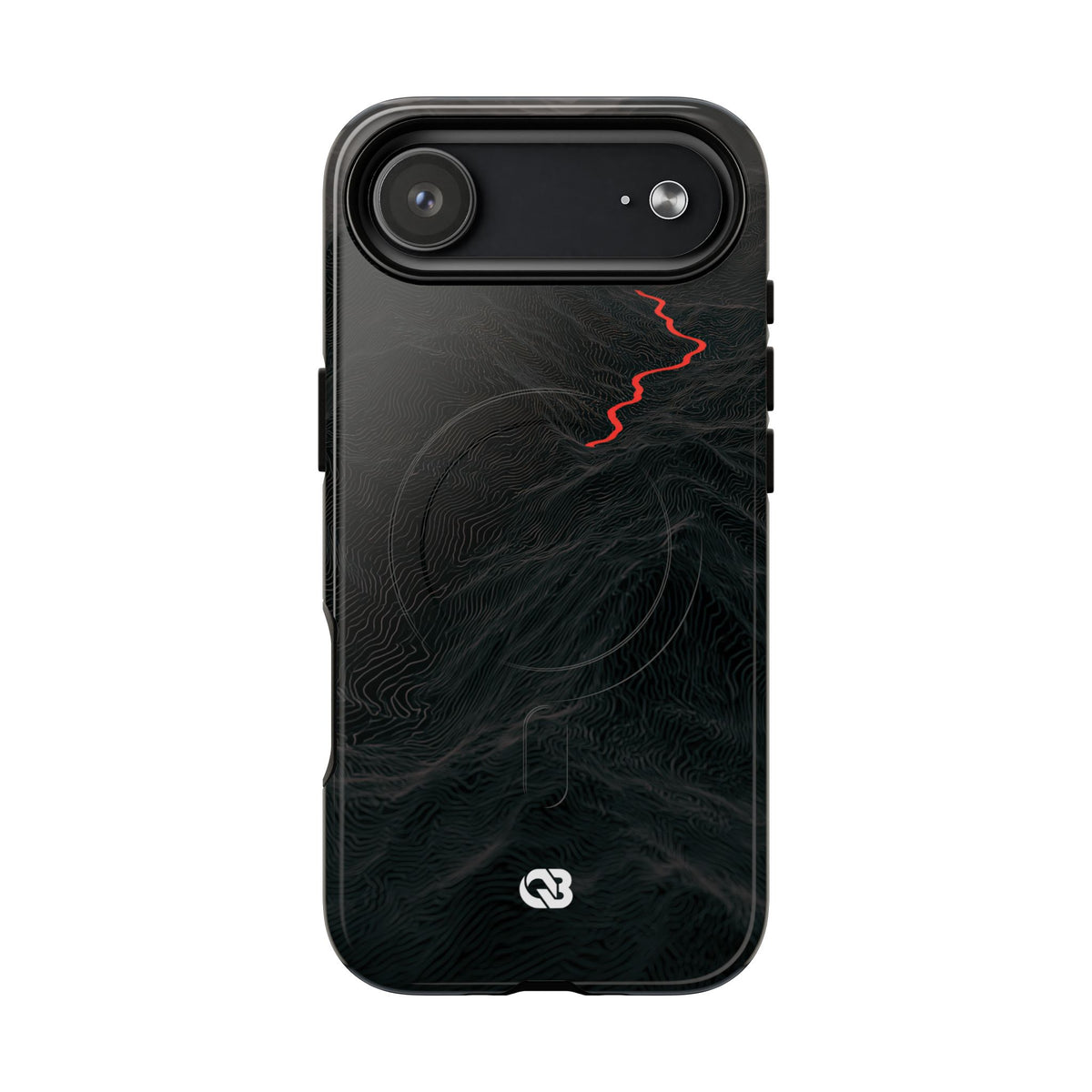 Crimson Ridge Pass · Tough 2.0 Magnetic Phone Case for iPhone · Black