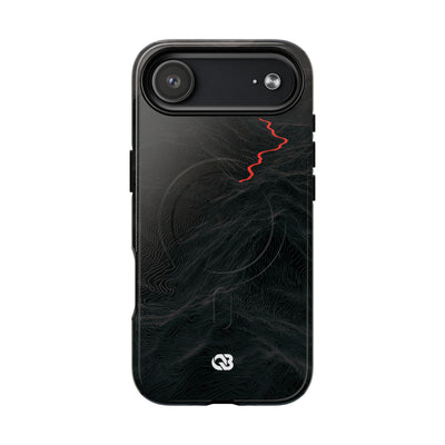 Crimson Ridge Pass · Tough 2.0 Magnetic Phone Case for iPhone · Black