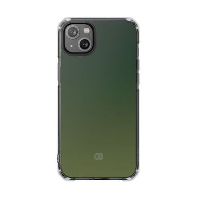 Green Impact MagSafe Phone Case for iPhone - Shadow Moss Grain