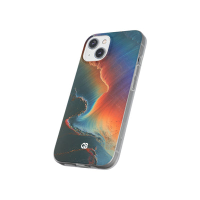 Prismatic Aura Shift · Lite Phone Case for iPhone ·  Blue
