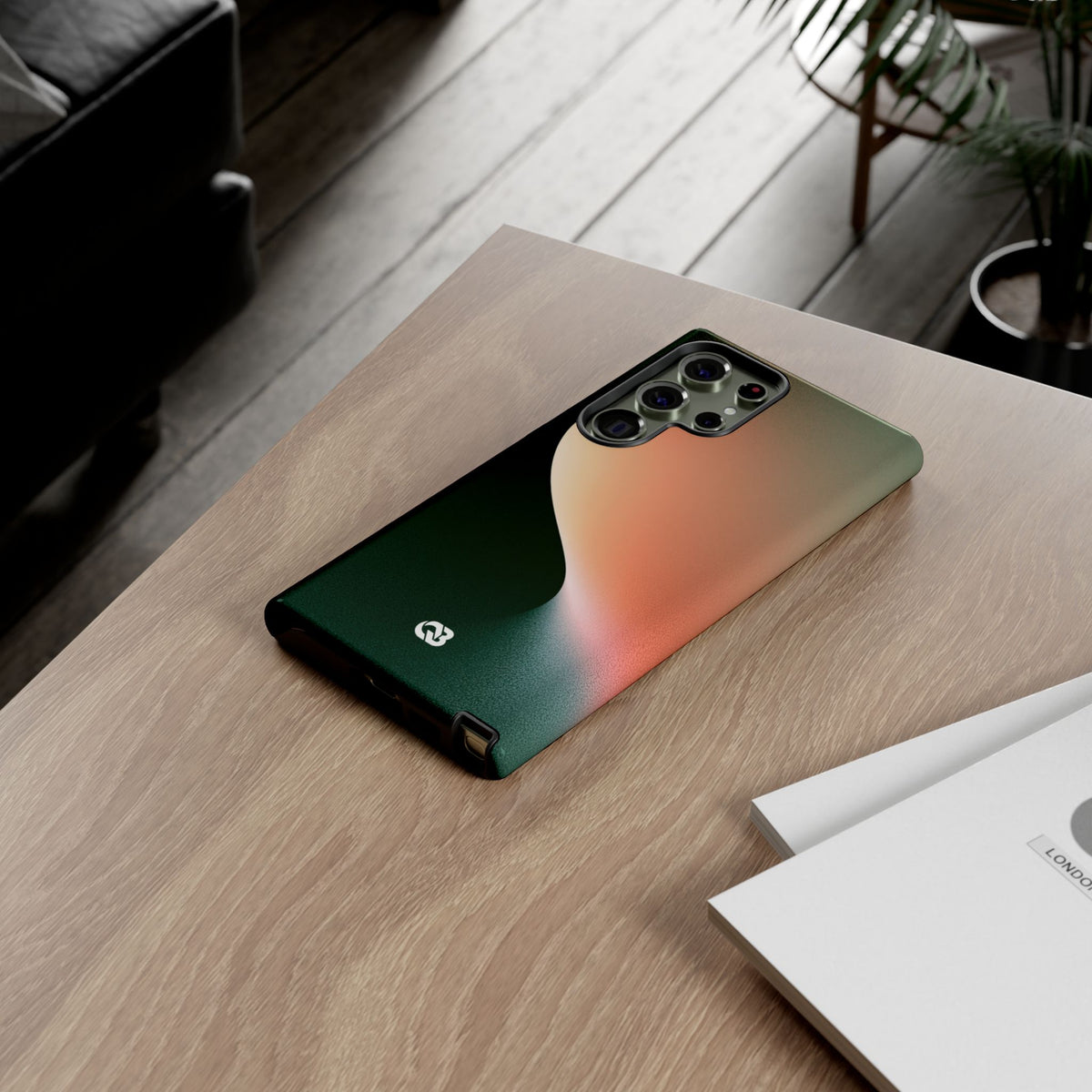 Luminous Arc · Tough Phone Case for Samsung · Green