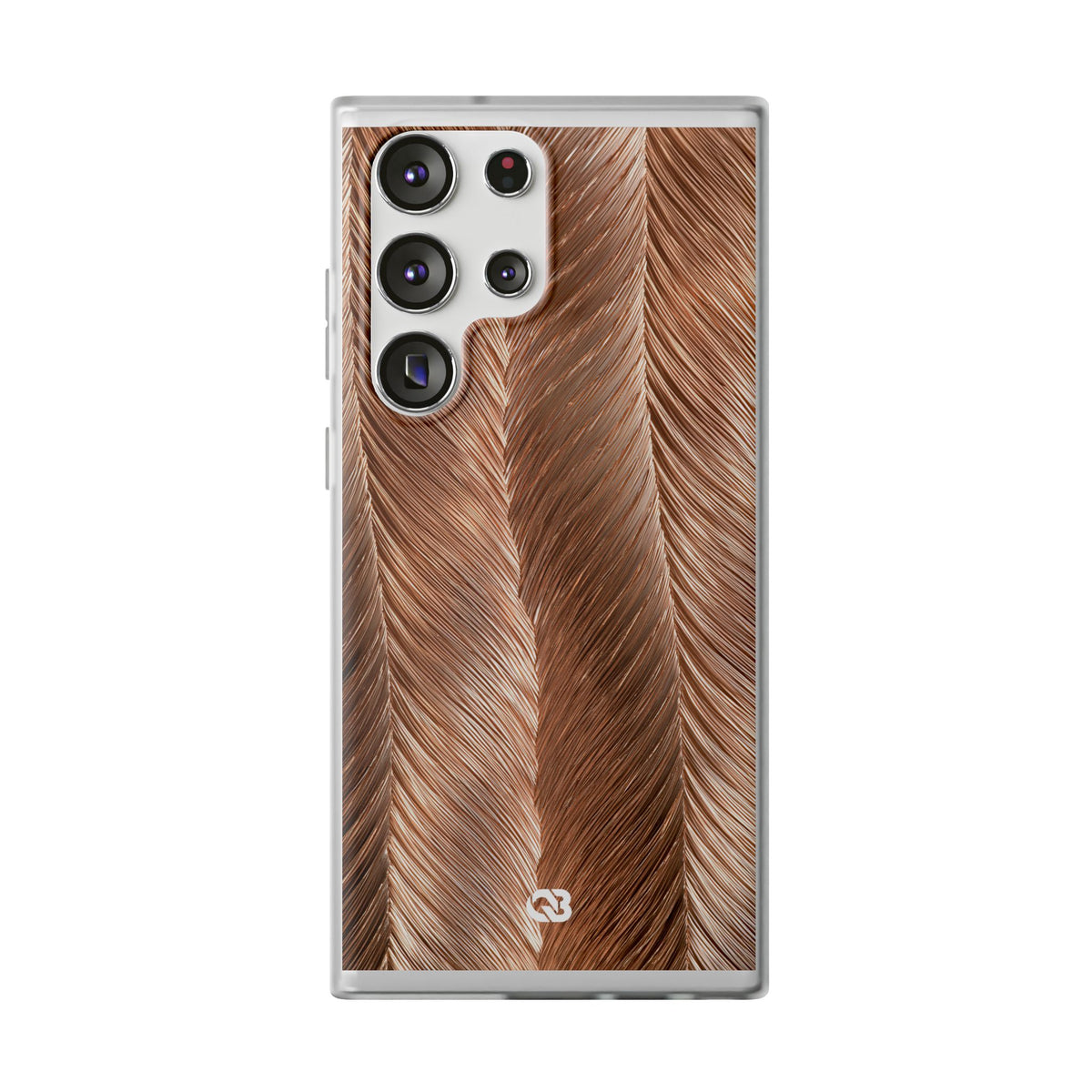 Rose Gold Weave · Lite Phone Case for Samsung · Brown