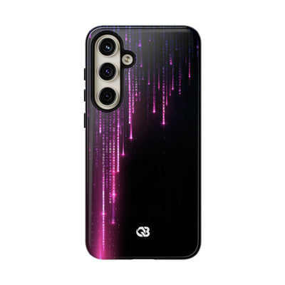 Binary Cascade · Tough Phone Case for Samsung · Black