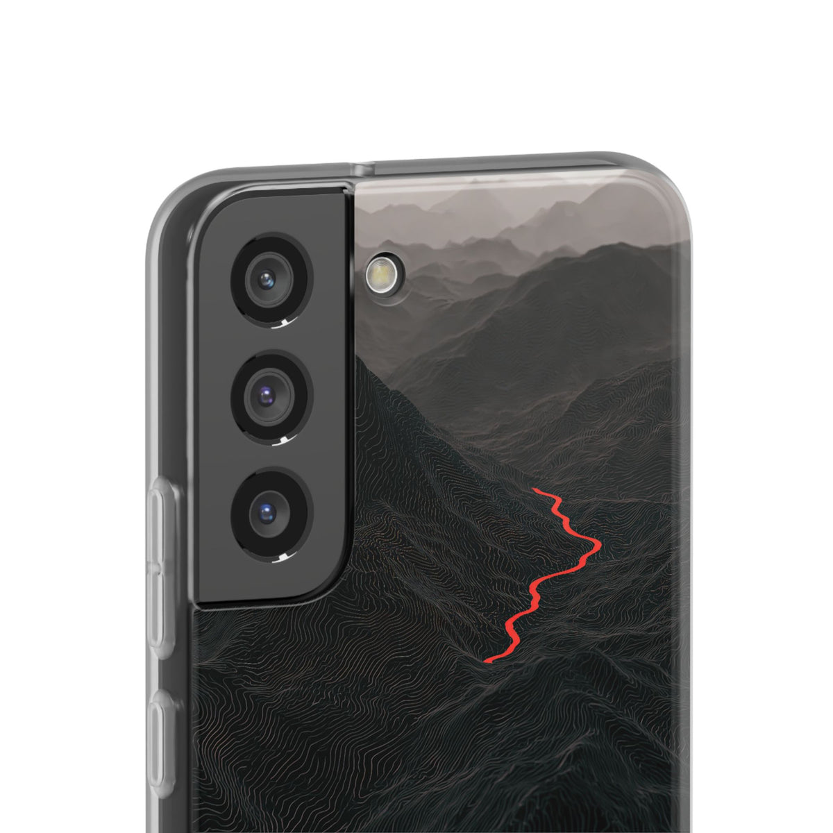 Crimson Ridge Pass · Lite Phone Case for Samsung · Black