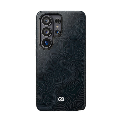 Obsidian Elevation · Tough Phone Case for Samsung · Black