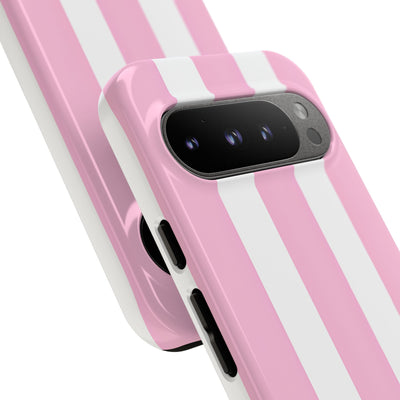 Soft Pink Stripe · Tough Phone Case for Google Pixel
