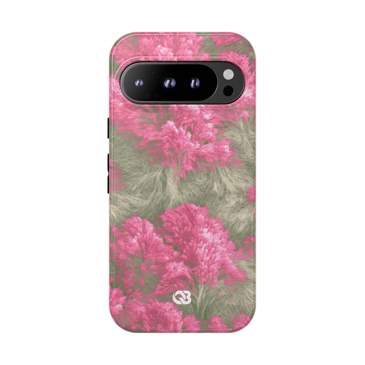 Digital Blossom · Tough Phone Case for Pixel ·  Pink