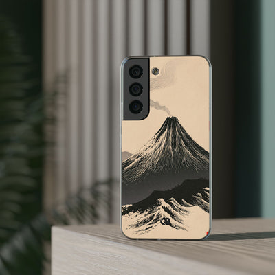 Beige Lite Phone Case for Samsung - Obsidian Ink Summit