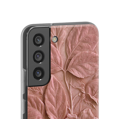 Blush Rose Relief · Lite Phone Case for Samsung · Pink