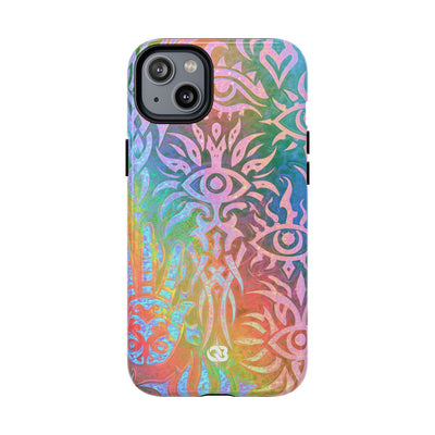 Chromatic Mystic Sigil · Tough 2.0 Magnetic Phone Case for iPhone · Blue