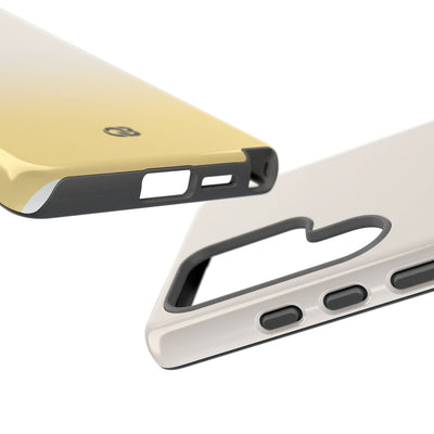 Solar Cream Ombre · Tough Phone Case for Samsung · Yellow
