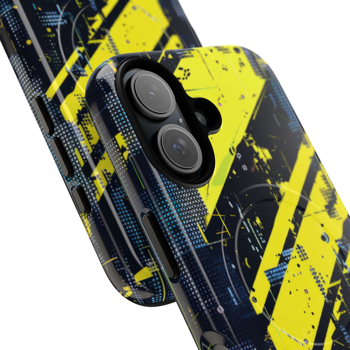 Acid Hazard · Tough 2.0 Magnetic Phone Case for iPhone · Yellow