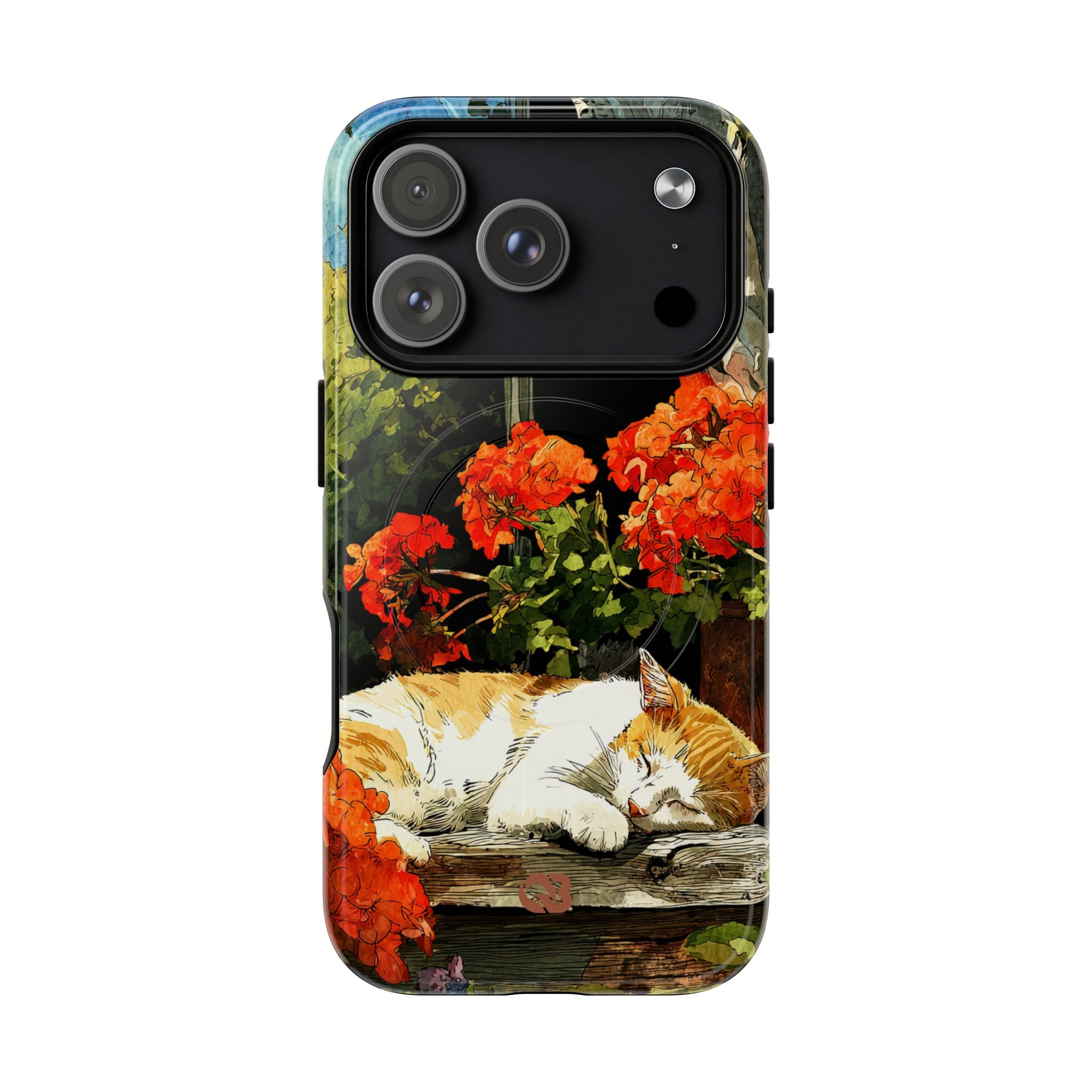 Sleeping Ginger Bloom · Tough+ Phone Case for iPhone · Magsafe