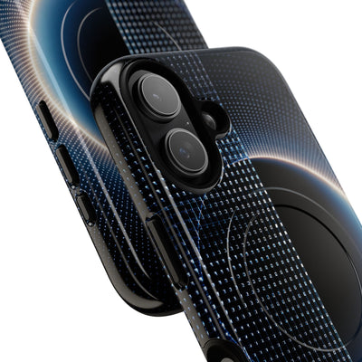 Luminous Meridian · Tough 2.0 Magnetic Phone Case for iPhone · Black