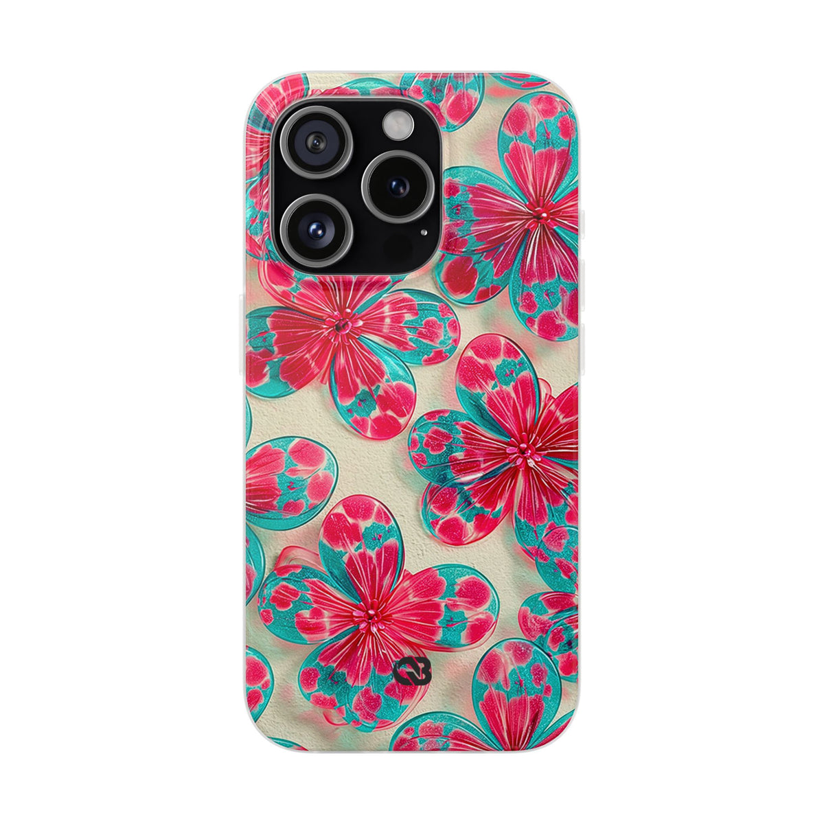 Lucite Jelly Bloom · Lite Phone Case for iPhone ·  Pink
