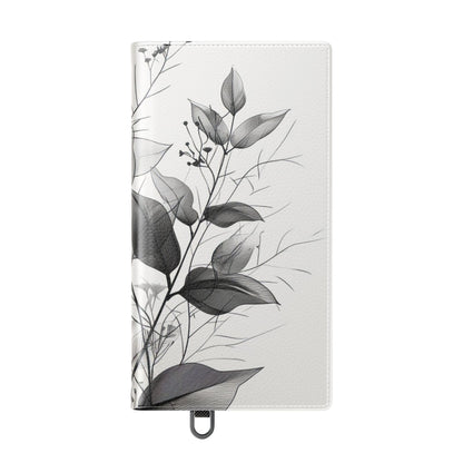 Silver Leaves - Samsung S24 Ultra Case - Wallet