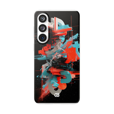 Fragmented Cyber Core · Lite Phone Case for Samsung · Black