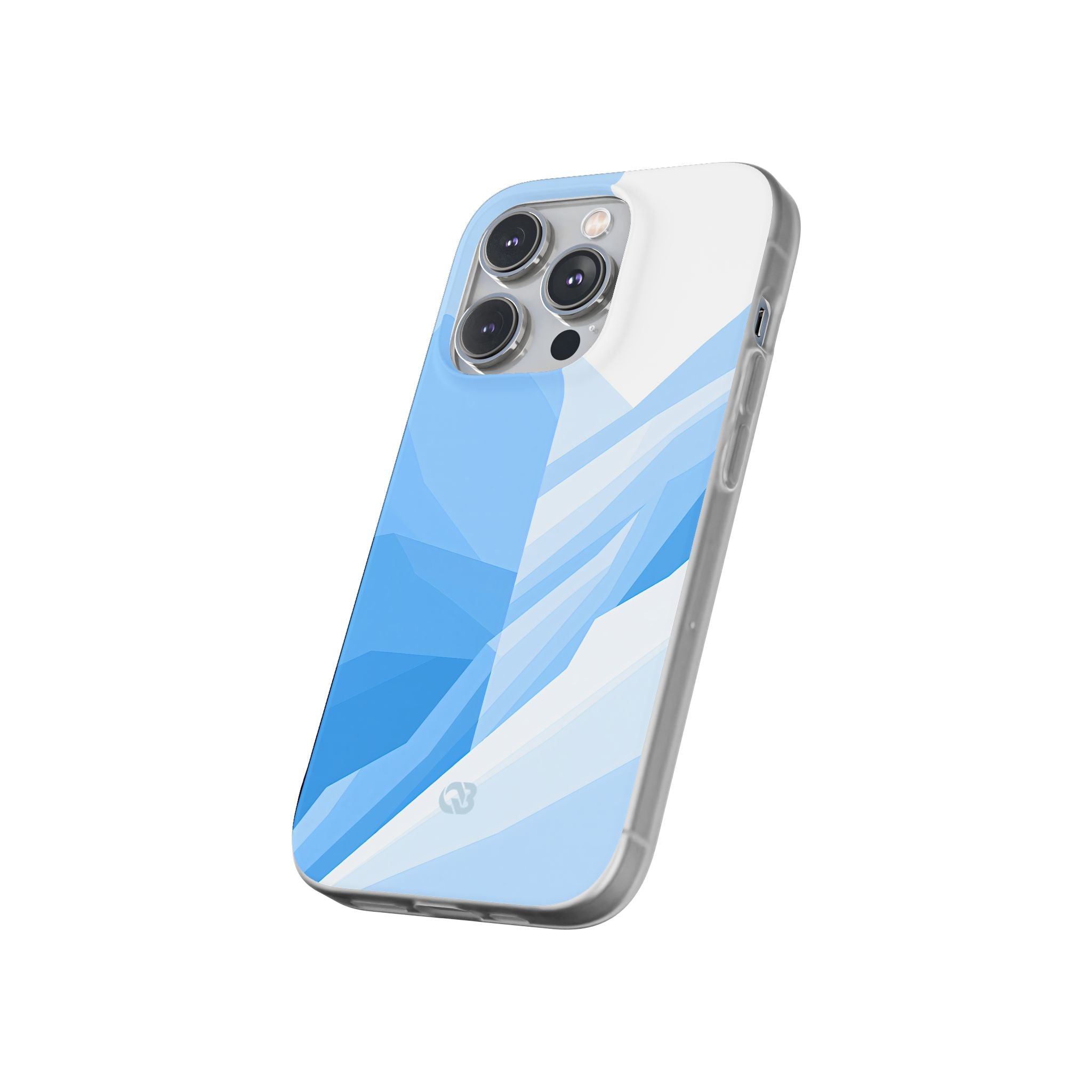 Blue Lite Phone Case for iPhone - Arctic Glacial Ridge