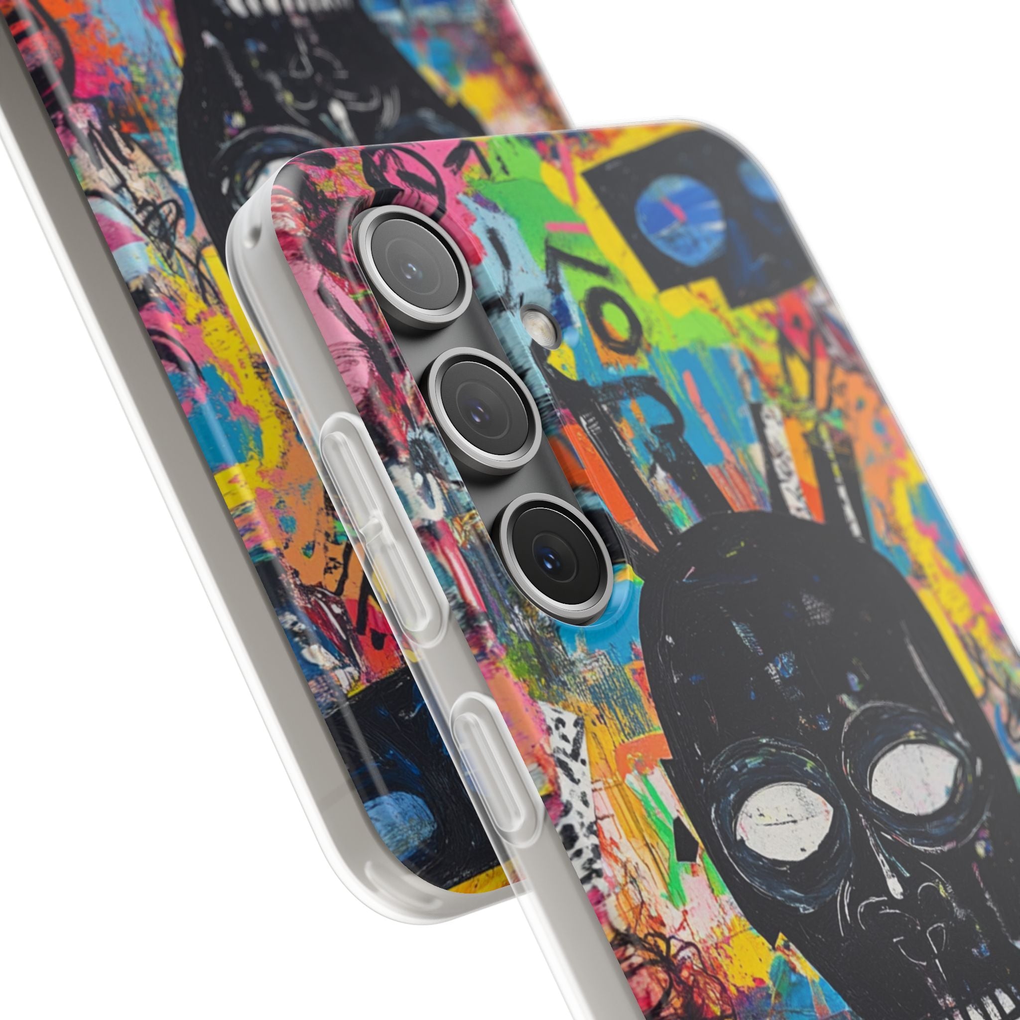 Skull Vortex Samsung S24 Skal - Mjukt