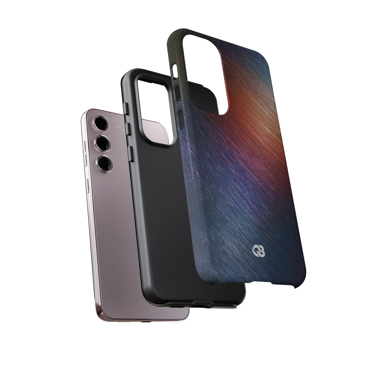 Radiant Energy Stream · Tough Phone Case for Samsung · Blue