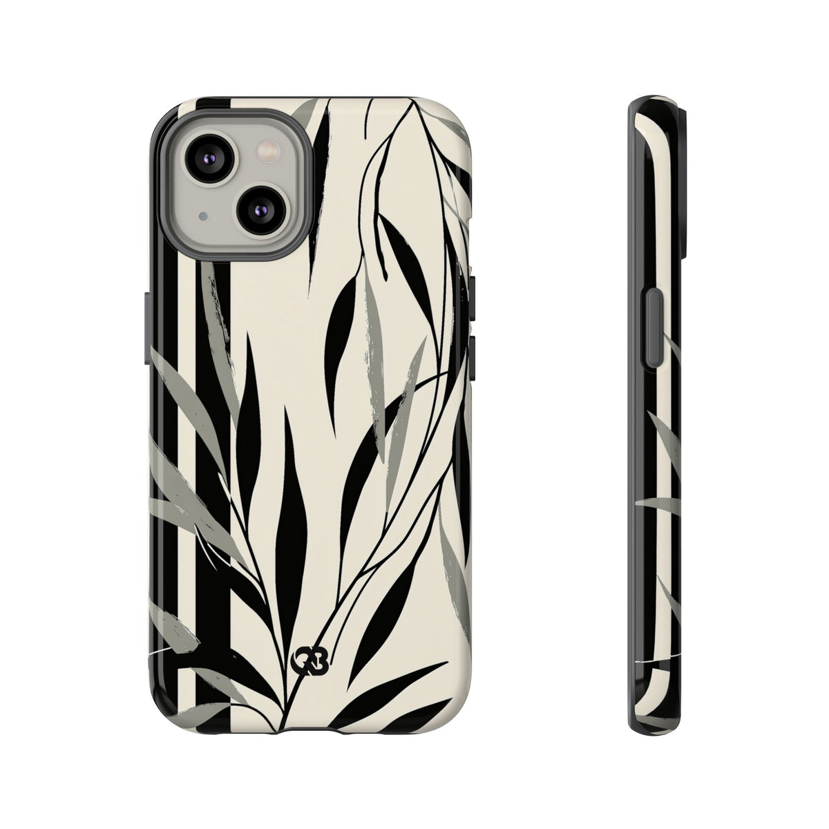 Linear Willow Study · Tough Phone Case for iPhone · Beige