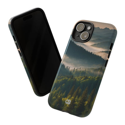 Foggy Mountain Ridge · Tough Phone Case for iPhone