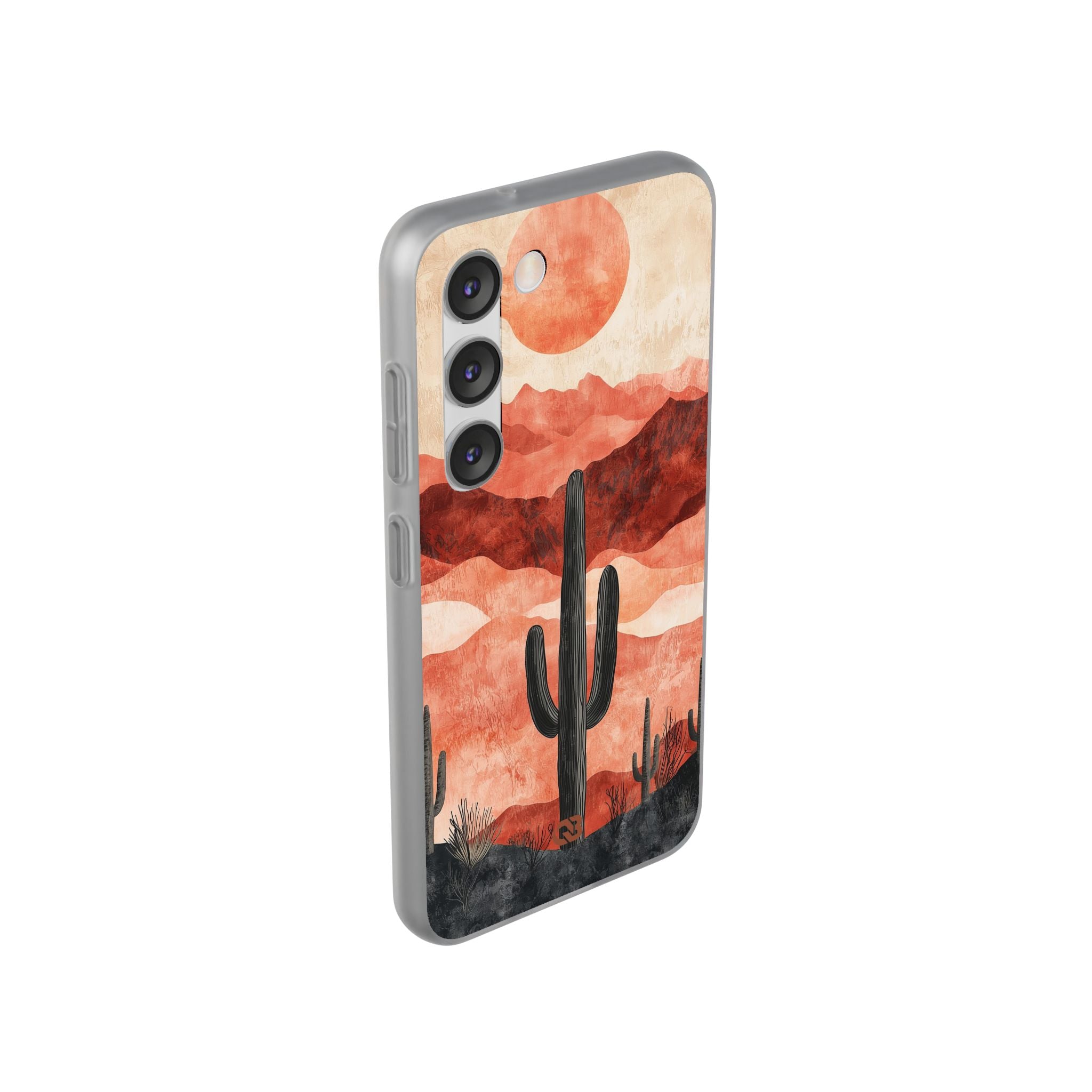 Terracotta Desert Sun · Soft Phone Case for Samsung