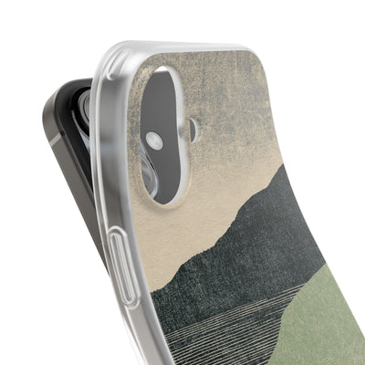 Green Lite Phone Case for iPhone - Moss Ridge Grain