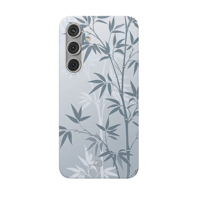 Blue Lite Phone Case for Samsung - Slate Bamboo Shadow