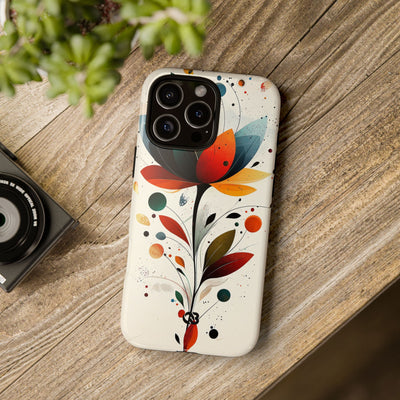 Burnt Petal Abstract · Tough