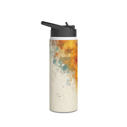 Meditative Ember - Stainless Steel Water Bottle