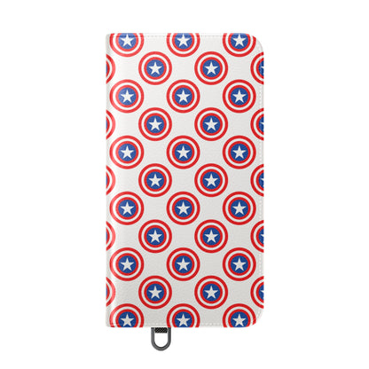 Star Shield Pattern - Samsung S24 Plus Case - Wallet