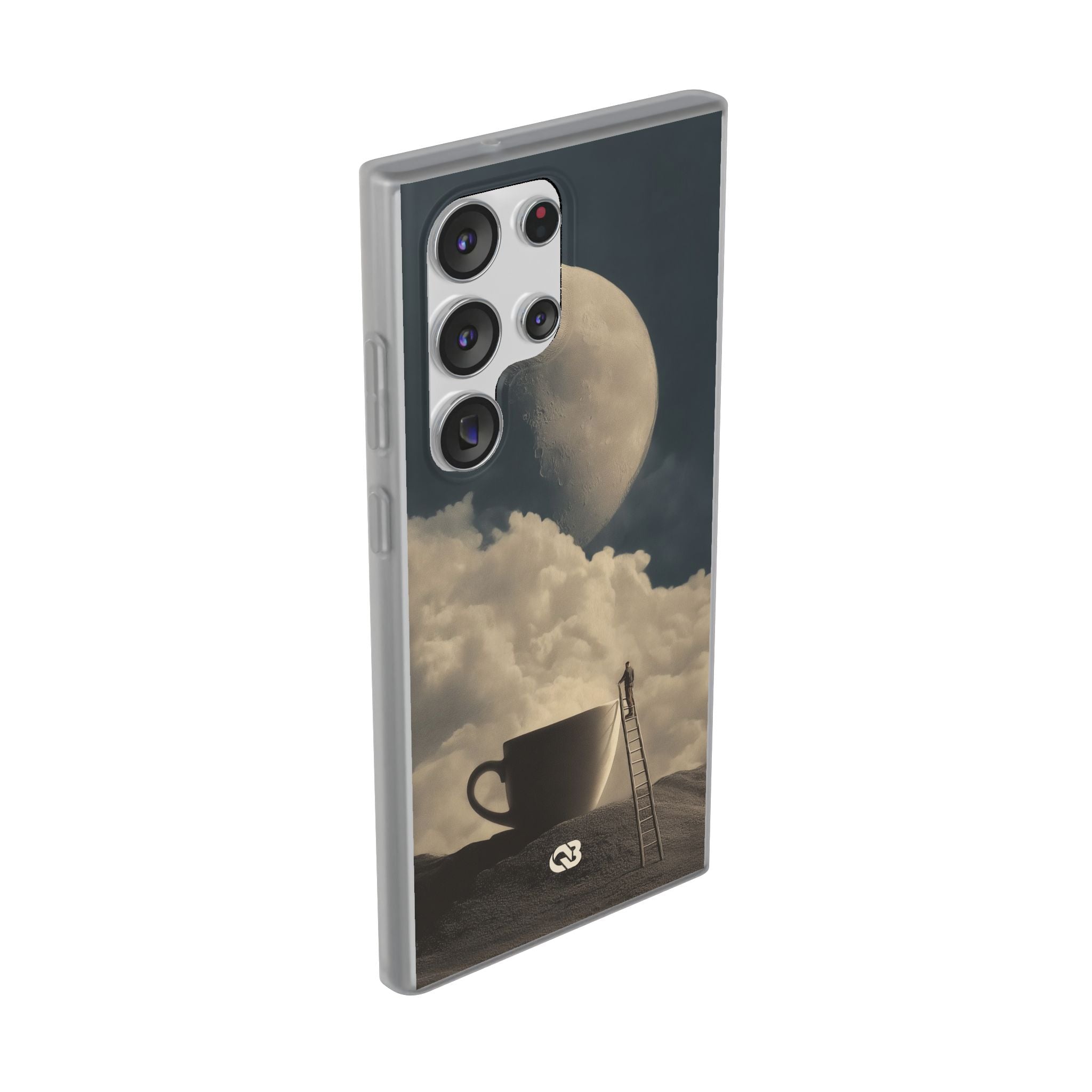 Midnight Brew Moon · Soft Phone Case for Samsung