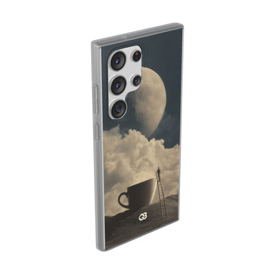 Midnight Brew Moon · Soft Phone Case for Samsung