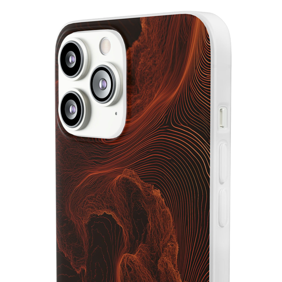 Amber Filament · Lite Phone Case for iPhone ·  Orange