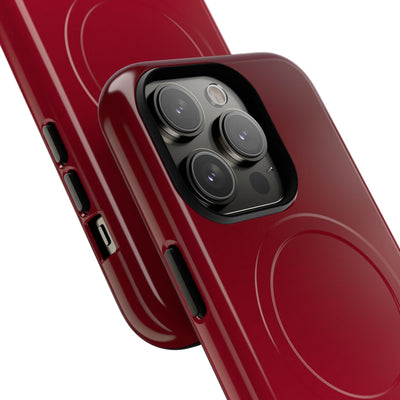 Red Tough 2.0 Magsafe Phone Case for iPhone - Crimson Velvet Fade