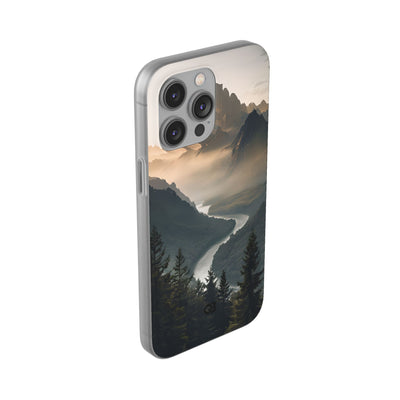 Golden Summit Valley · Soft Phone Case for iPhone