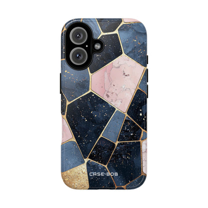 Golden Mosaic iPhone 16 Case - Tough - CASE•BOB