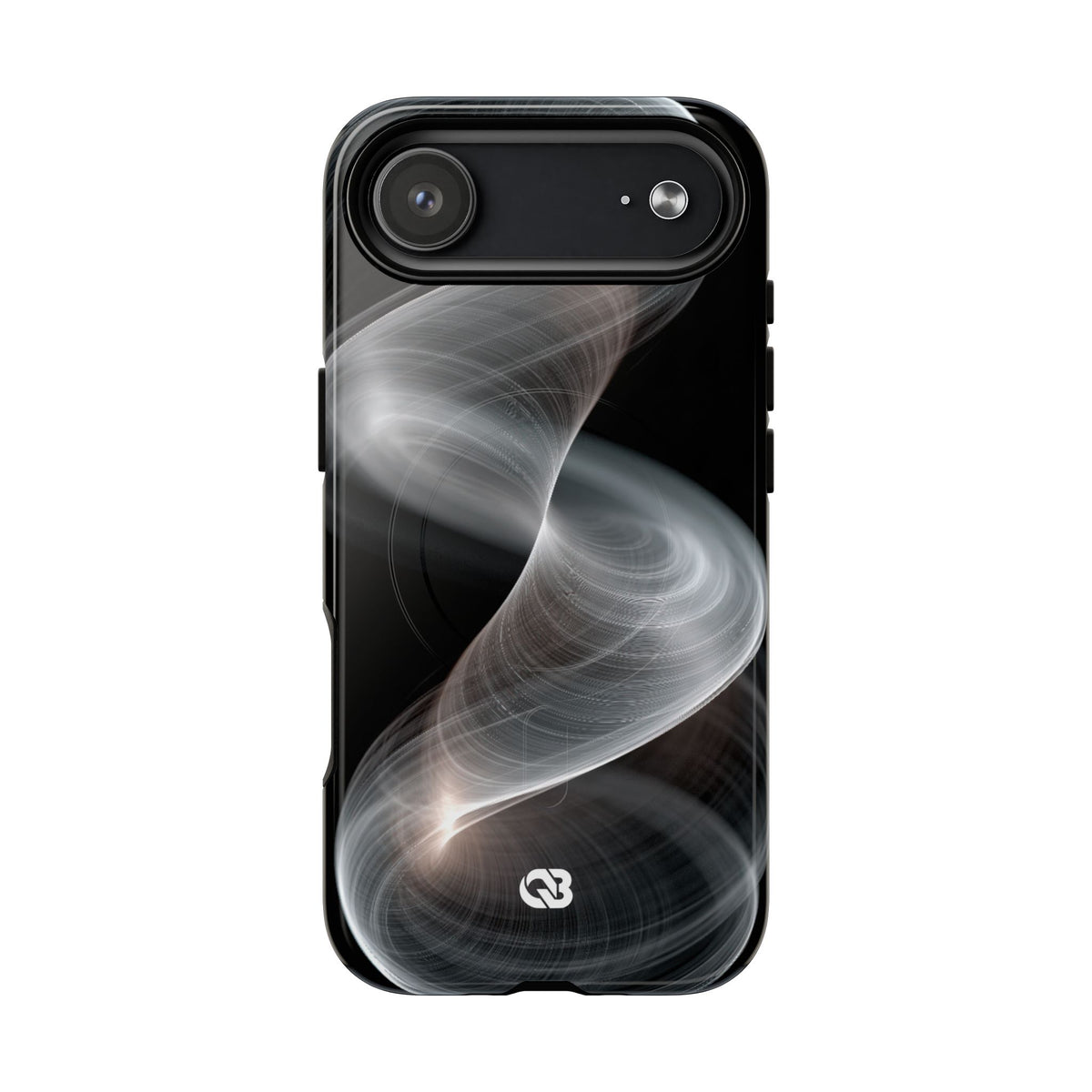 Luminous Vortex · Tough 2.0 Magnetic Phone Case for iPhone · Black