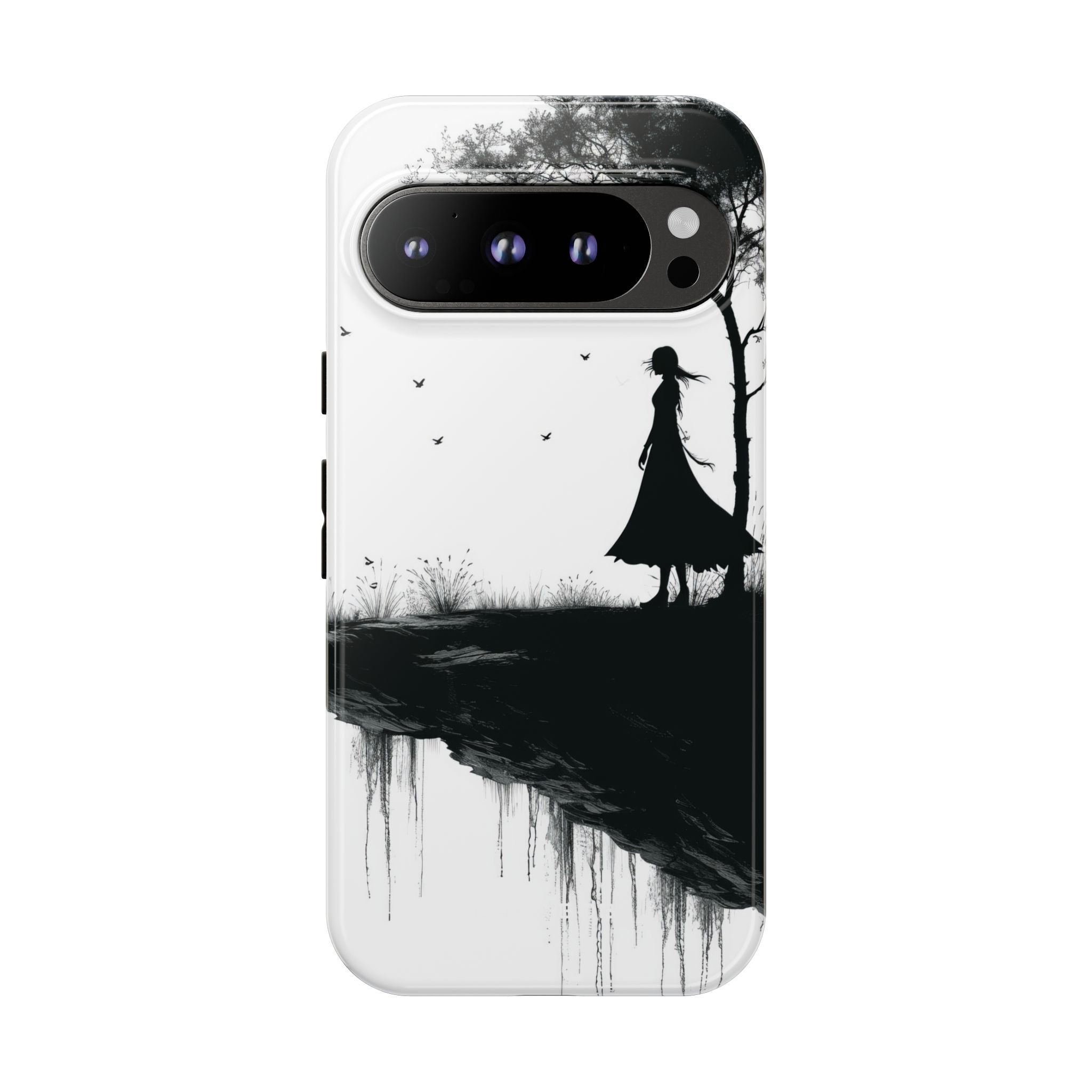 Cliffside Silhouette Google Pixel 9 Pro Case - Tough