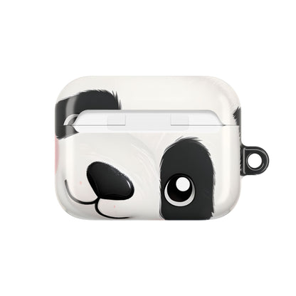 Peeking Panda Blush - AirPods Case
