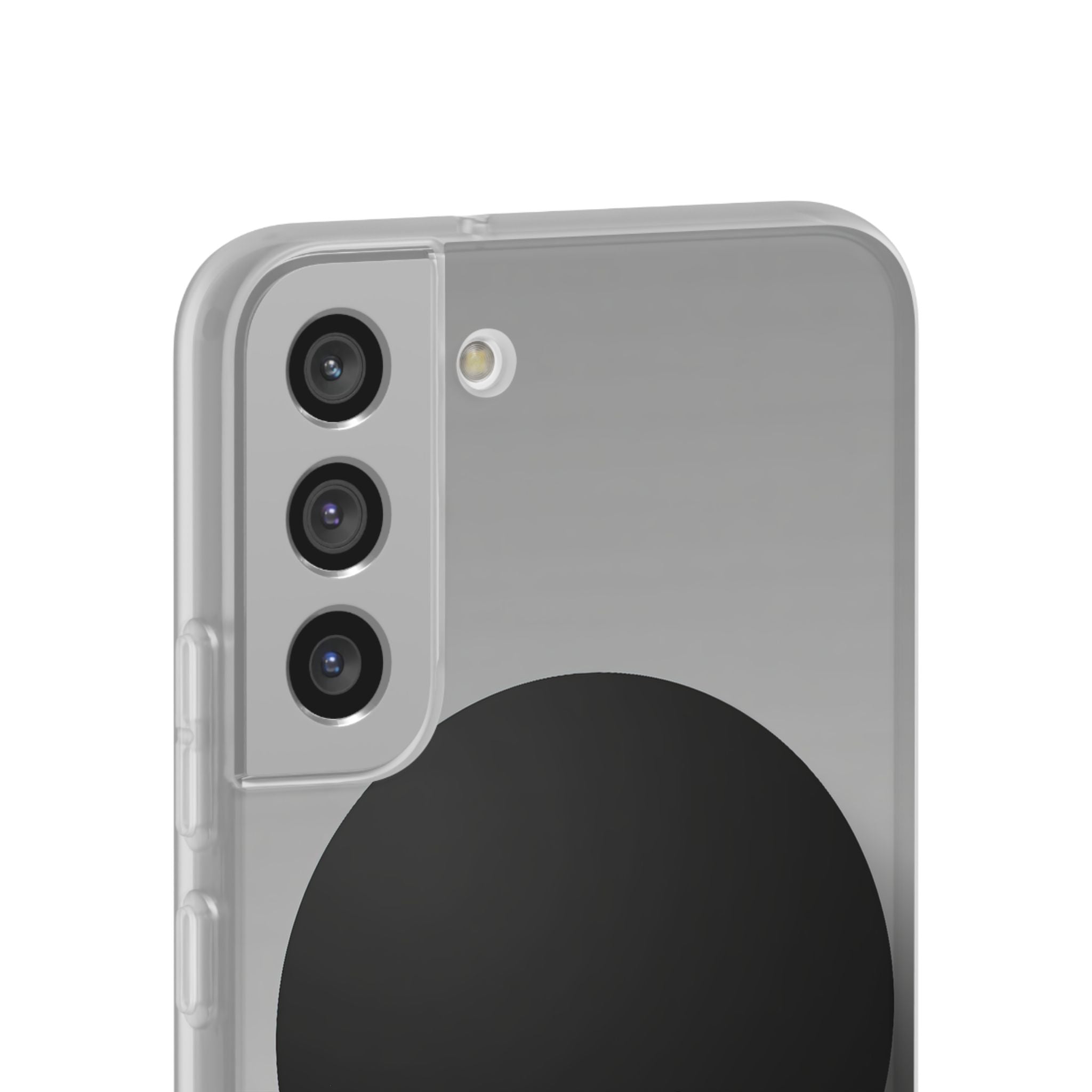 Grey Lite Phone Case for Samsung - Matte Onyx Sphere