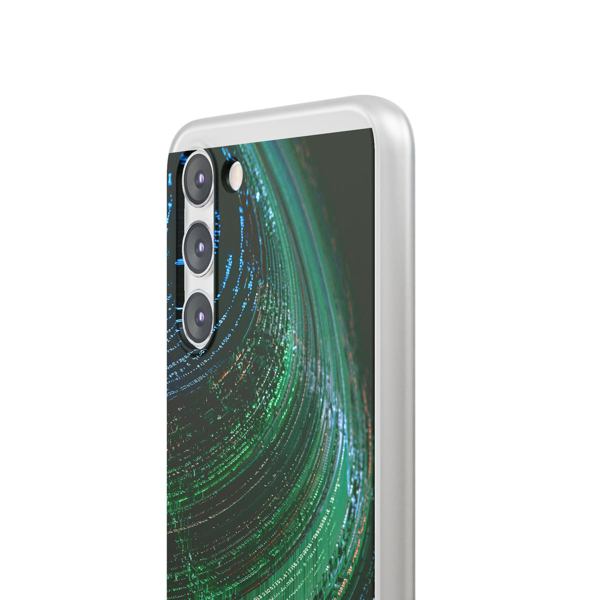 Orbital Data Stream · Lite Phone Case for Samsung · Green