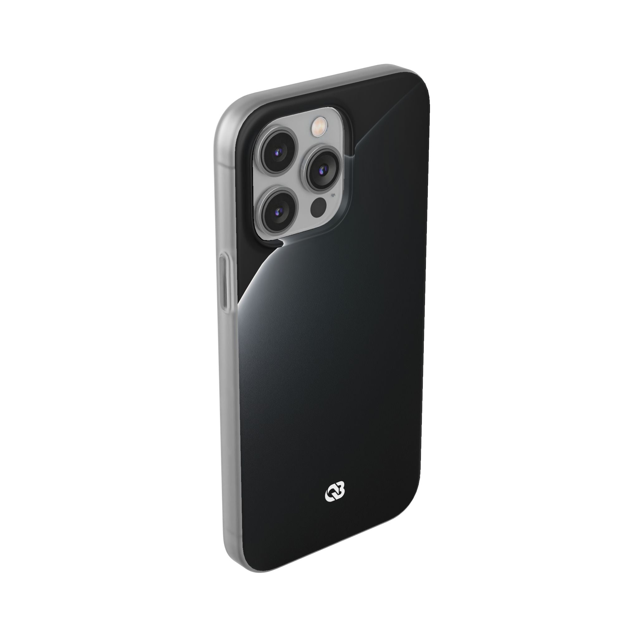 Black Lite Phone Case for iPhone - Obsidian Lunar Arch