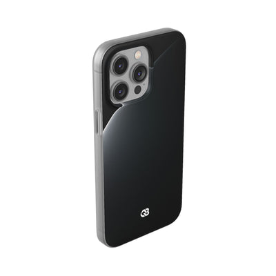 Black Lite Phone Case for iPhone - Obsidian Lunar Arch