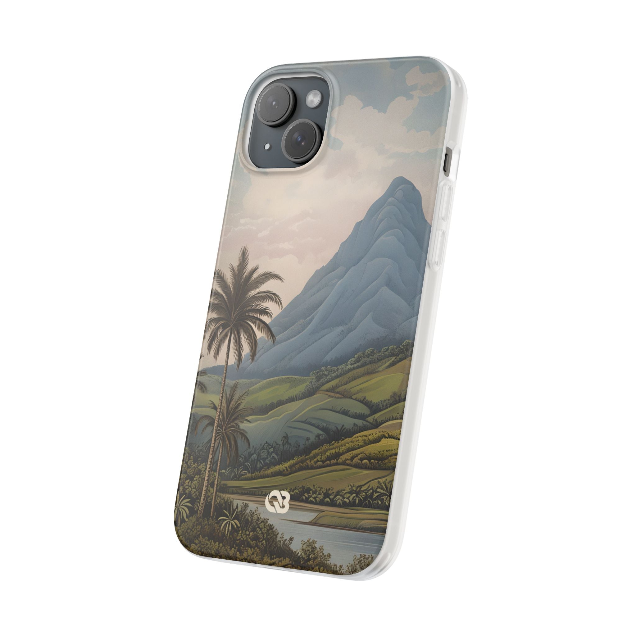 Azure Mountain Vista · Soft Custodia per iPhone