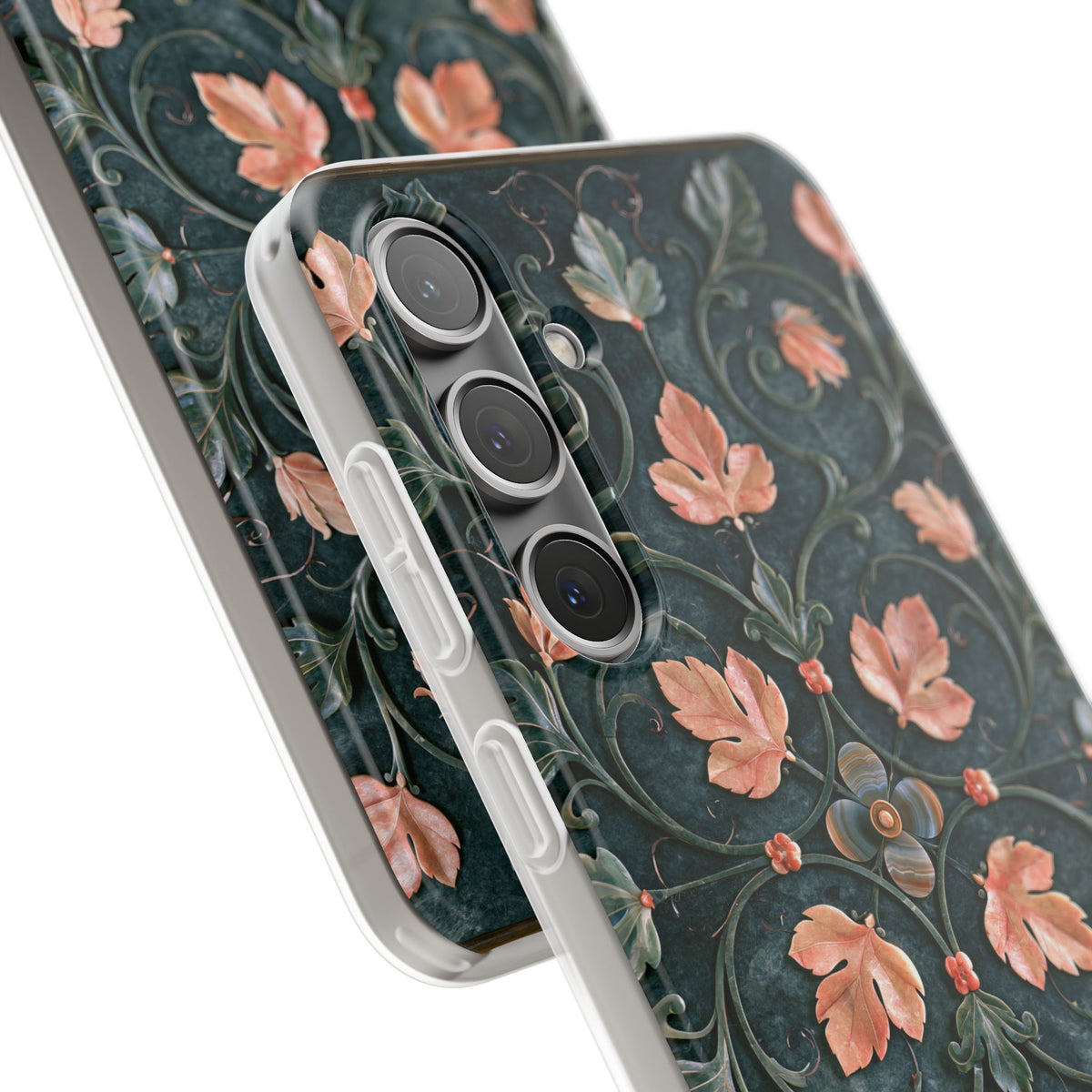 Florentine Rose Arabesque · Lite Phone Case for Samsung · Green