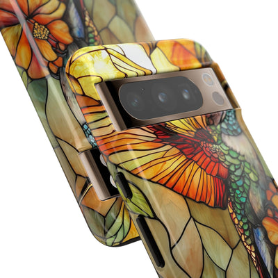 Amber Glass Hummingbird · Tough Phone Case for Google Pixel