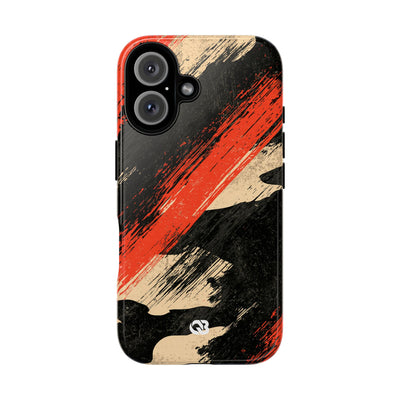 Urban Slash Camo · Tough Phone Case for iPhone · Black