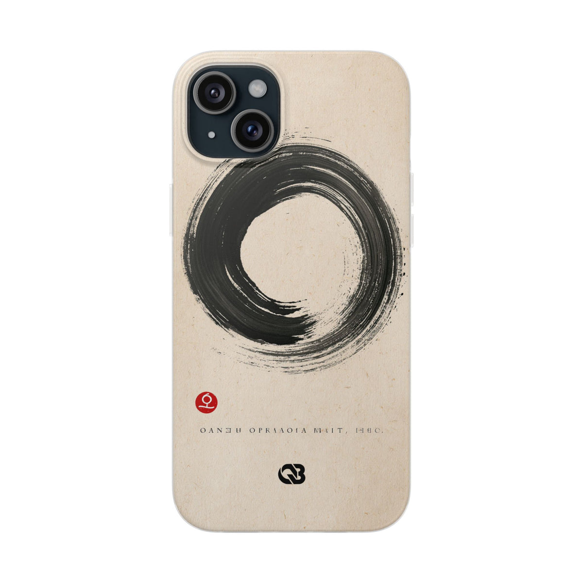 Zen Ensō Circle · Lite Phone Case for iPhone ·  Beige